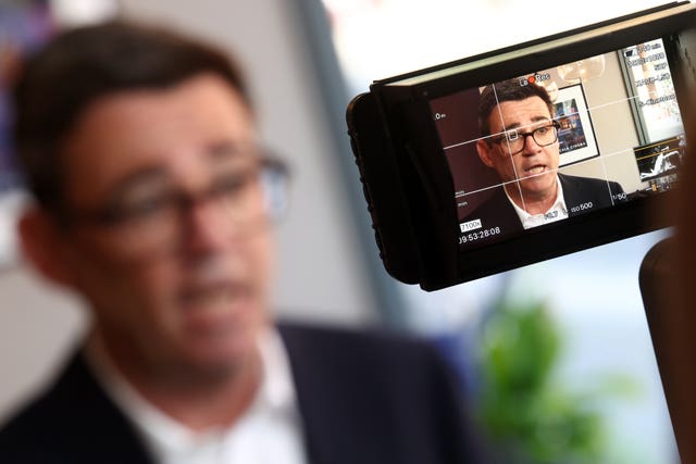 Andy Burnham visit to Derbyshire