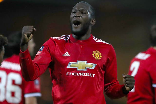 Lukaku joined Manchester United from Everton in 2017.