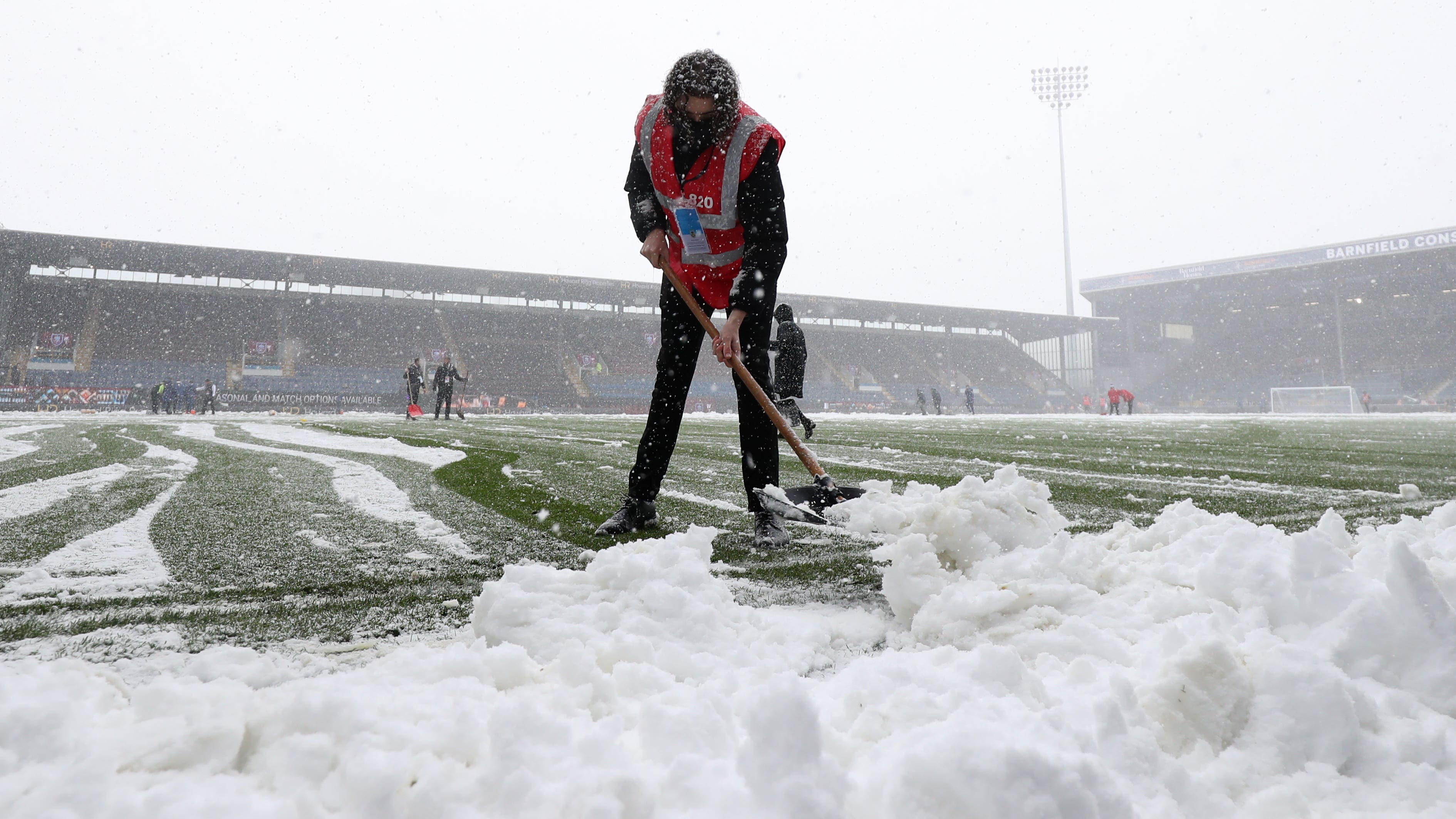 Annullata la partita Burnley-Tottenham a causa della forte nevicata