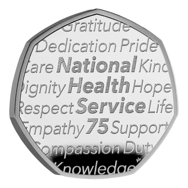 The Royal Mint’s NHS 75th anniversary coin