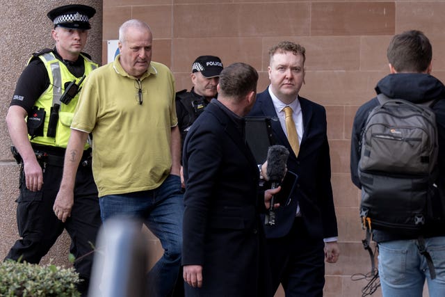 Jordan Linden outside court