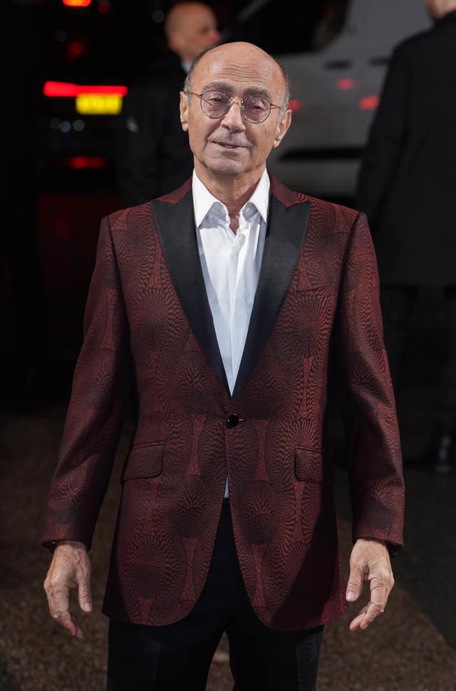 Salim Daw arrives at the world premiere of The Crown series five at the Theatre Royal in London