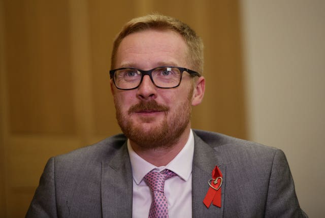 Lloyd Russell-Moyle said there is still stigma surrounding HIV (Yui Mok/PA) 