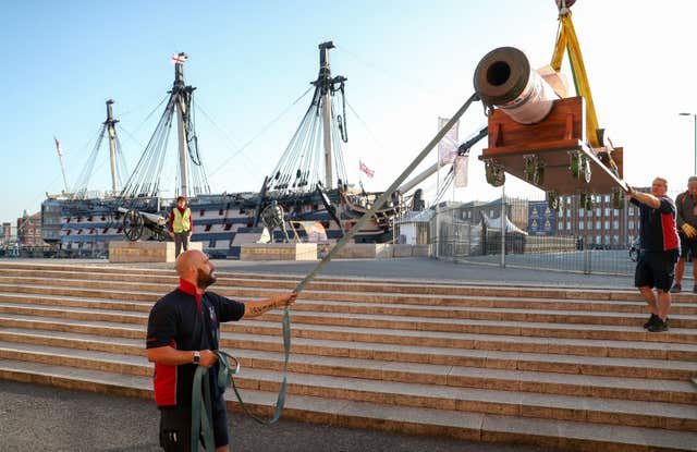 Cannon from HMS Victory 1744