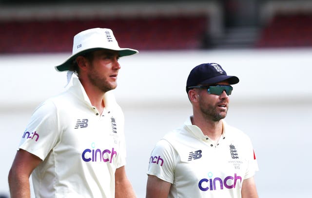 Stuart Broad (left) and James Anderson (right) continue to cast a long shadow.