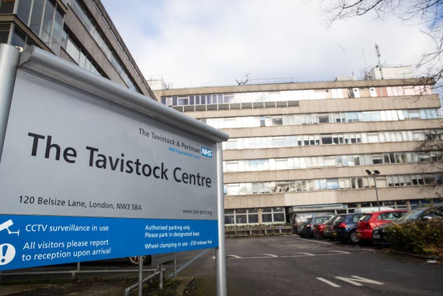 GIDS at the Tavistock trust was the only service available in England for children and young people with gender dysphoria (Aaron Chown/PA)