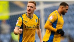 Mansfield Town’s Davis Keillor-Dunn celebrates scoring their side’s second goal of the game during the Sky Bet League Two match at the One Call Stadium, Mansfield. Picture date: Saturday November 18, 2023.