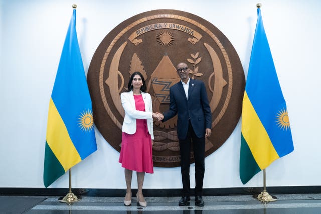 Suella Braverman visit to Rwanda