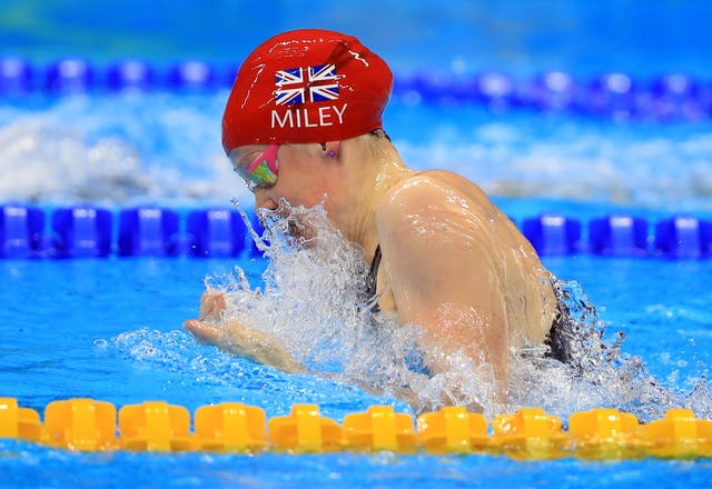 Great Britain’s Hannah Miley in action at the 2016 Olympics