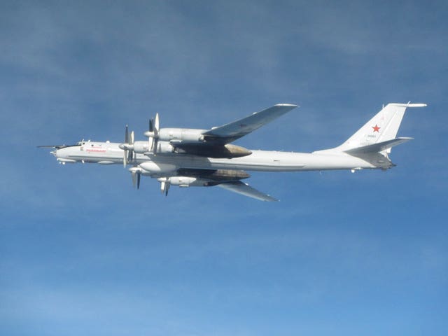 Typhoons intercept Russian aircraft