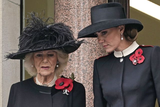 The Duchess of Cornwall and Duchess of Cambridge