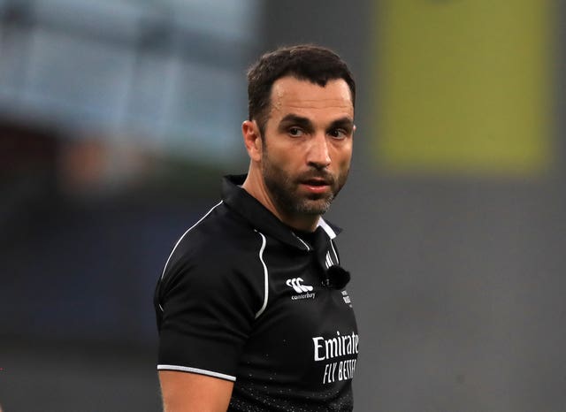 Frenchman Mathieu Raynal is referee for Saturday's final Test