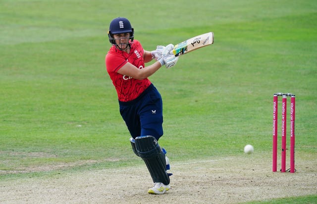 Nat Sciver will step in as England captain against Sri Lanka (David Davies/PA)