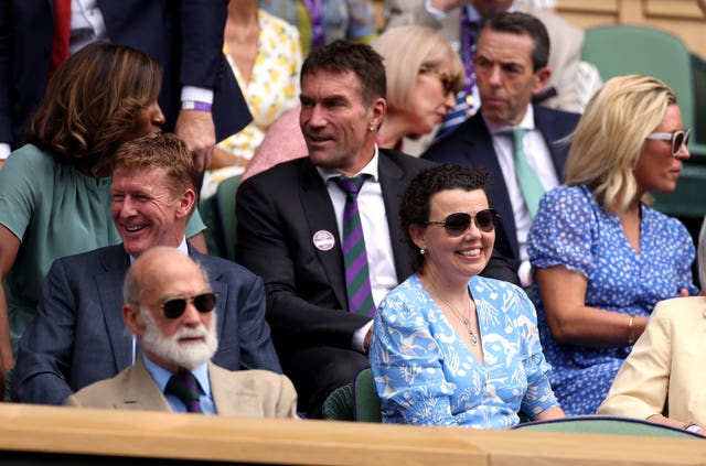 David Beckham at centre court on day 11 of Wimbledon | Shropshire Star