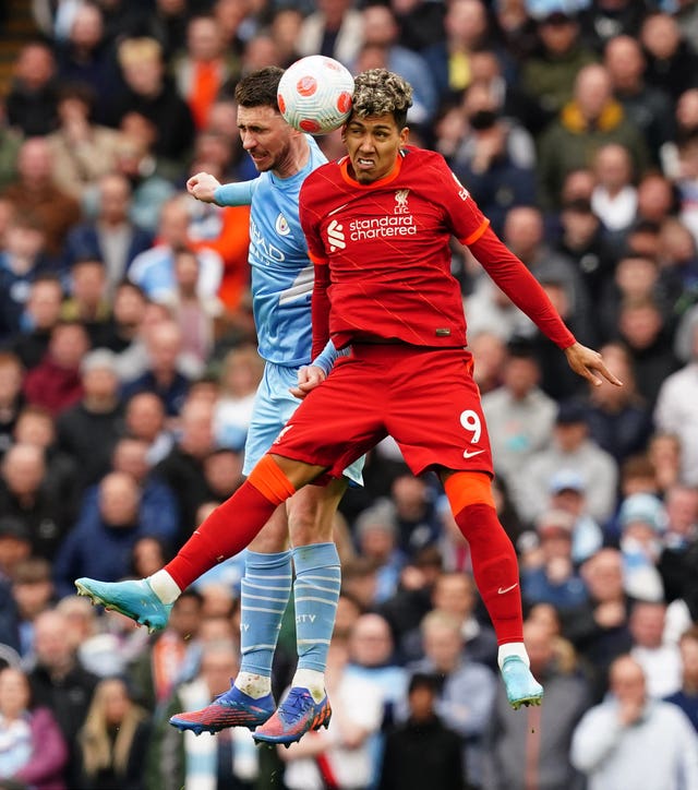 Laporte's City face Liverpool again on Saturday, a week after a thrilling draw at the Etihad Stadium