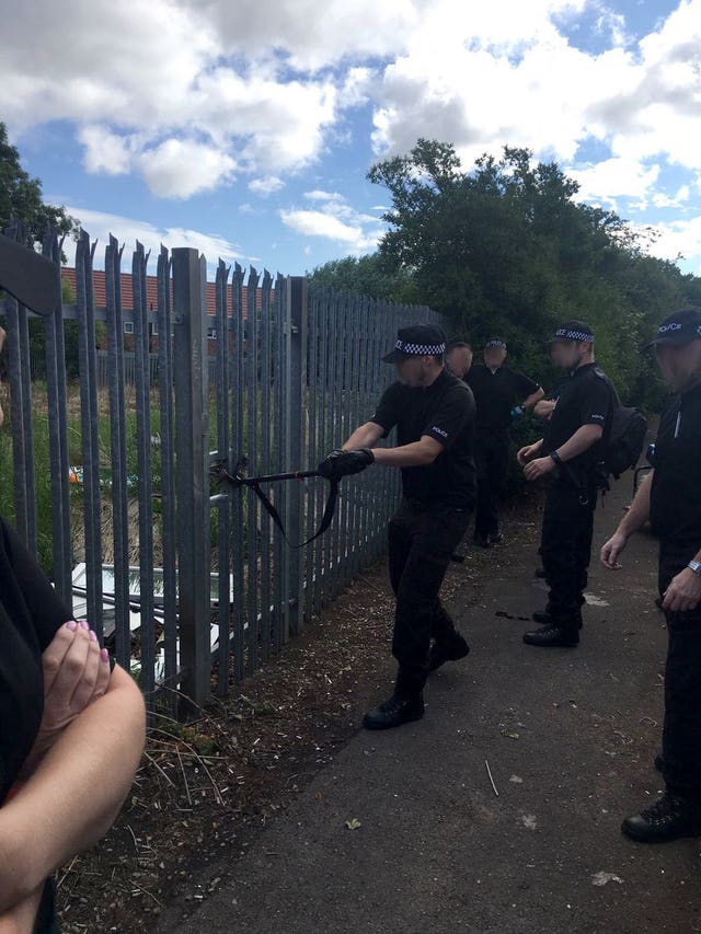 Police in the Gresham area of Middlesbrough