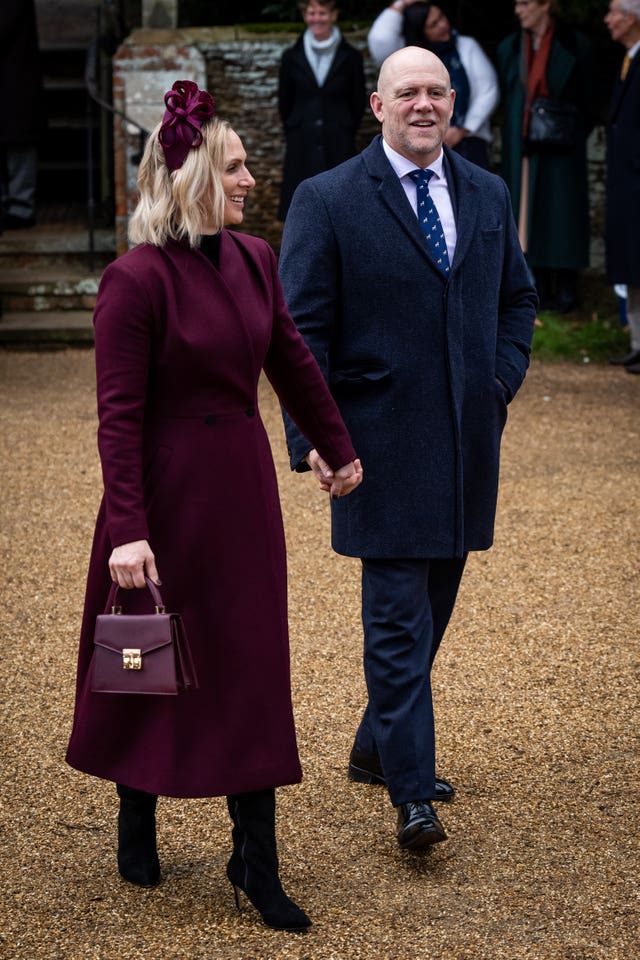 Royals attends Christmas Day Church service