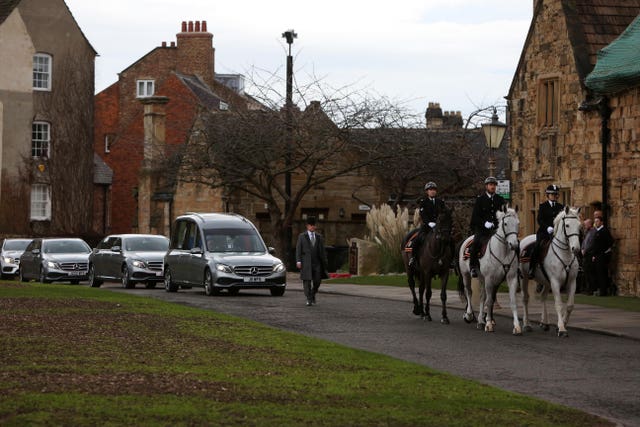 Ron Hogg funeral