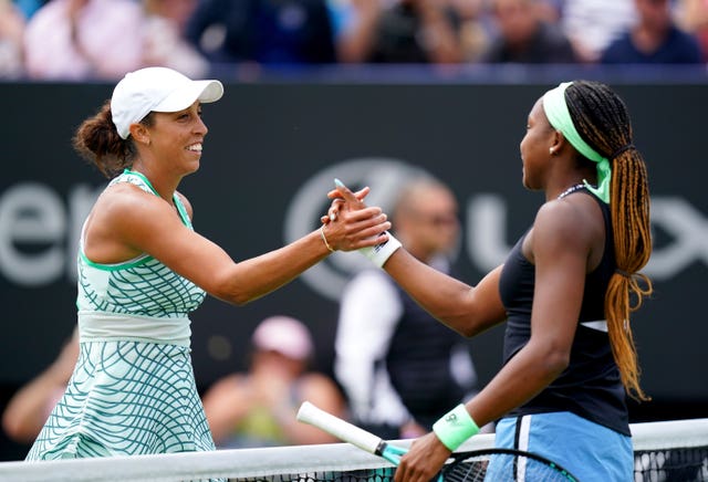 Madison Keys triumphed against fellow American Coco Gauff