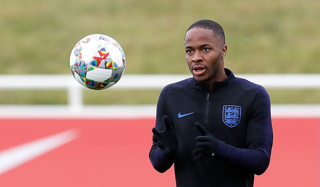 Raheem Sterling is in line to win his 50th cap