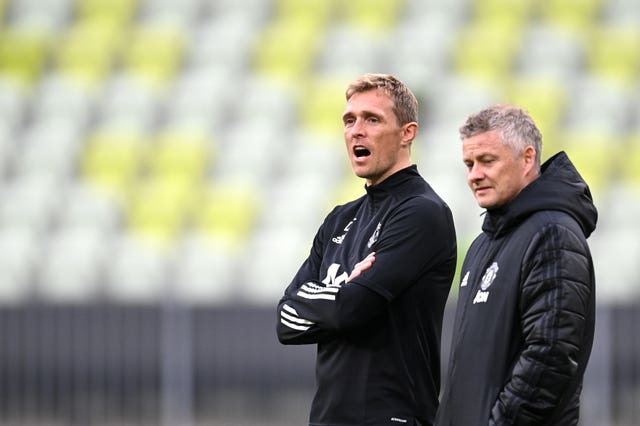 Darren Fletcher joined United's first-team coaching set-up under Ole Gunnar Solskjaer