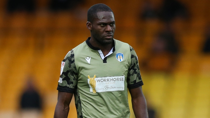 Frank Nouble scored the winner for Colchester (Isaac Parkin/PA).