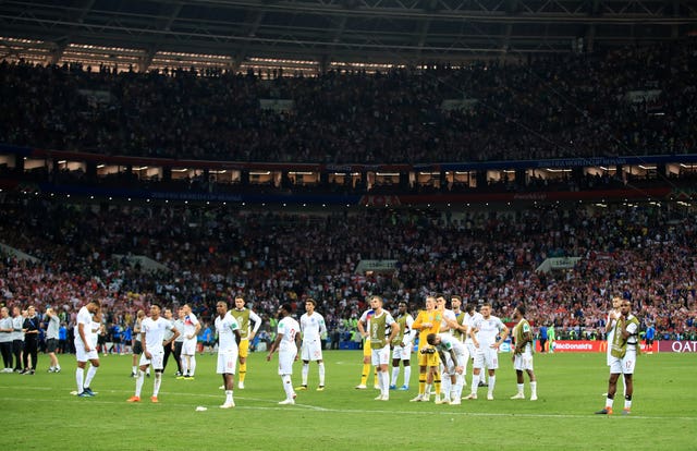England were beaten by Croatia at the World Cup