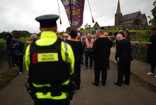 Drumcree Orange Order parade