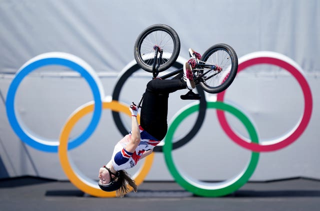Great Britain’s Charlotte Worthington in action