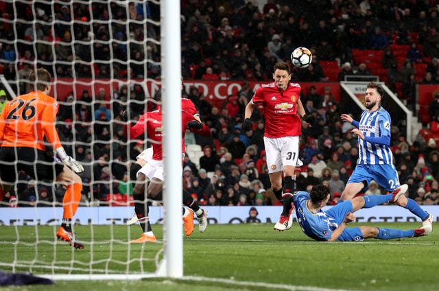 Nemanja Matic scored United's second goal