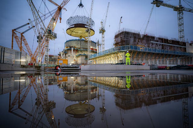 Hinkley Point construction work