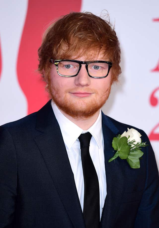 The Billboard Music Awards will bring together some of the biggest names in the industry - including Ed Sheeran - at a star-studded event in Las Vegas (Ian West/PA)