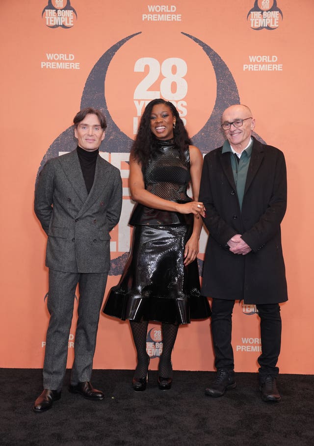 Cillian Murphy, Nia DaCosta and Danny Boyle