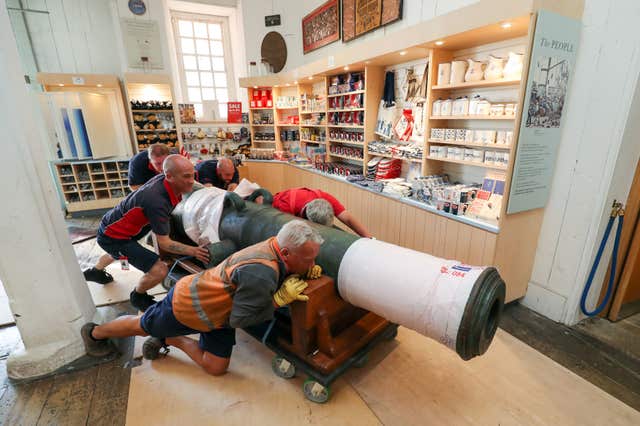 Cannon from HMS Victory 1744