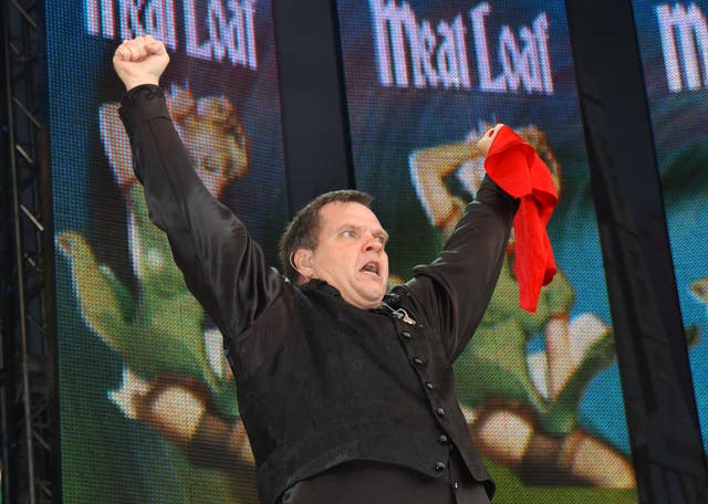 Meat Loaf initially made his name in theatre productions, including a Broadway run of Hair, and went on to have a film role in Fight Club and a cameo in The Spice Girls' Spice World (Yui Mok/PA)