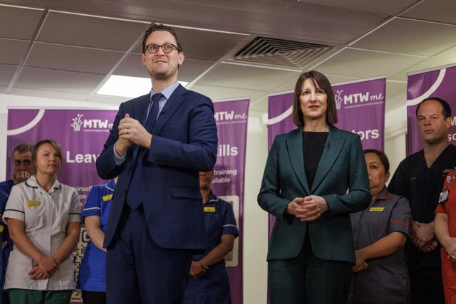 Chancellor of the Exchequer Rachel Reeves and Chief Secretary to the Treasury Darren Jones 