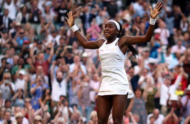 Coco Gauff made a sensational Wimbledon debut