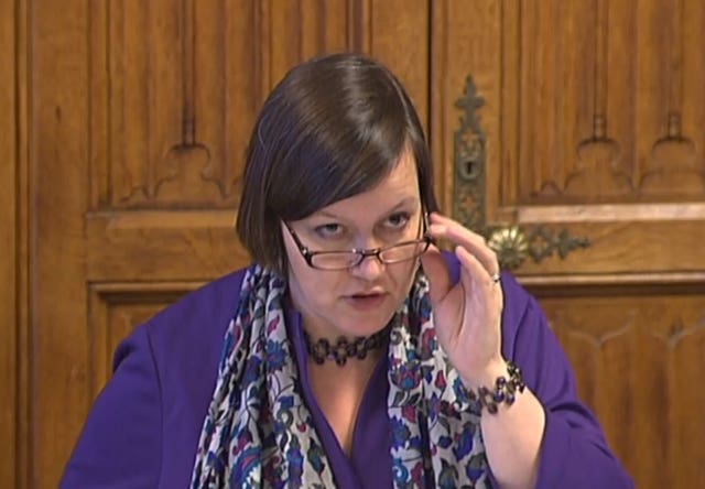 Public Accounts Committee chair Meg Hillier 