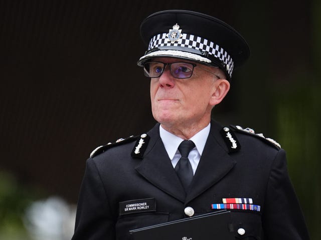 Commissioner Sir Mark Rowley