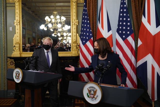 Boris Johnson visit to US