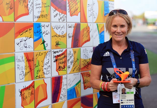 Penny Briscoe was also Britain's Paralympic Chef de Mission at the Rio de Janeiro Games in 2016