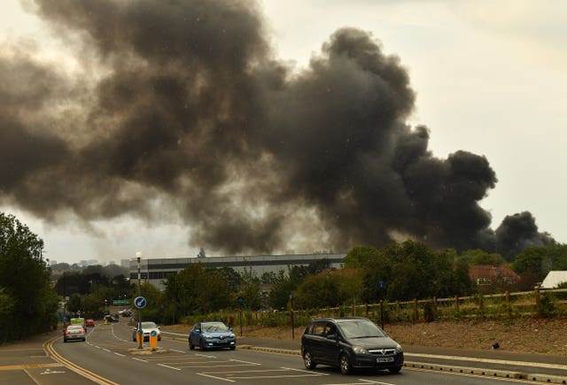 Birmingham industrial estate fire