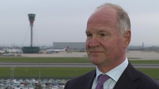 Heathrow Airport CEO Thomas Woldbye