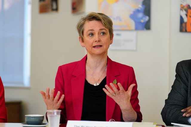 Home Secretary Yvette Cooper