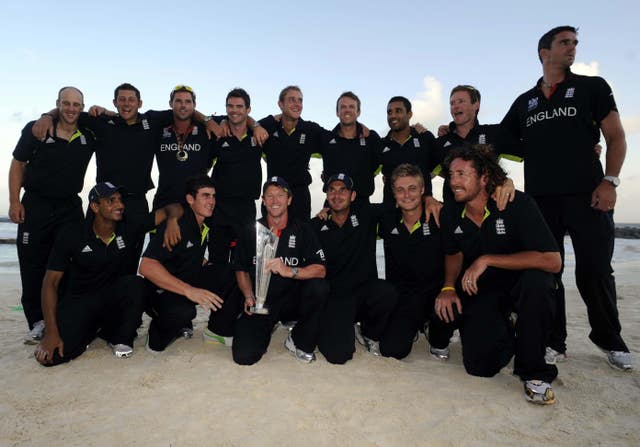 Morgan was part of the side that won the 2010 T20 World Cup in the Caribbean (Rebecca Naden/PA)