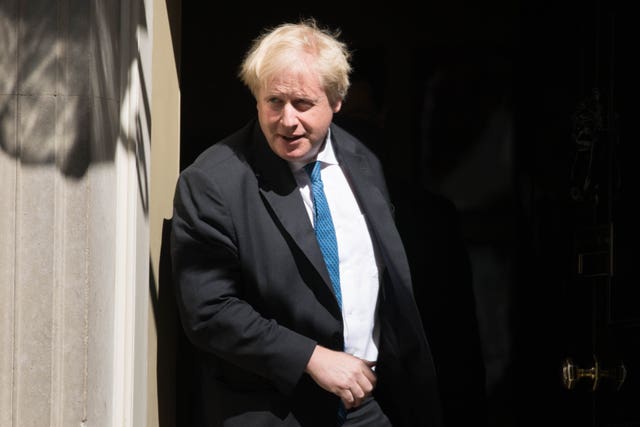 Boris Johnson urged Donald Trump not to ditch the pact (Stefan Rousseau/PA)