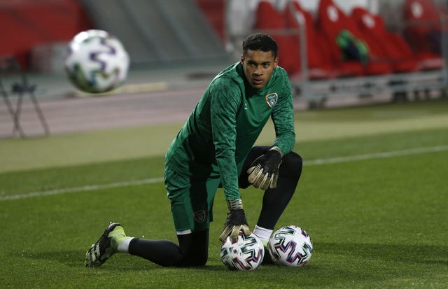 Teenage goalkeeper Gavin Bazunu was handed his senior Ireland debut