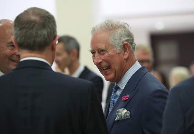Charles learned how the agency's work had changed when he attended an event to celebrate the 150th anniversary of the Press Association (Yui Mok/PA)