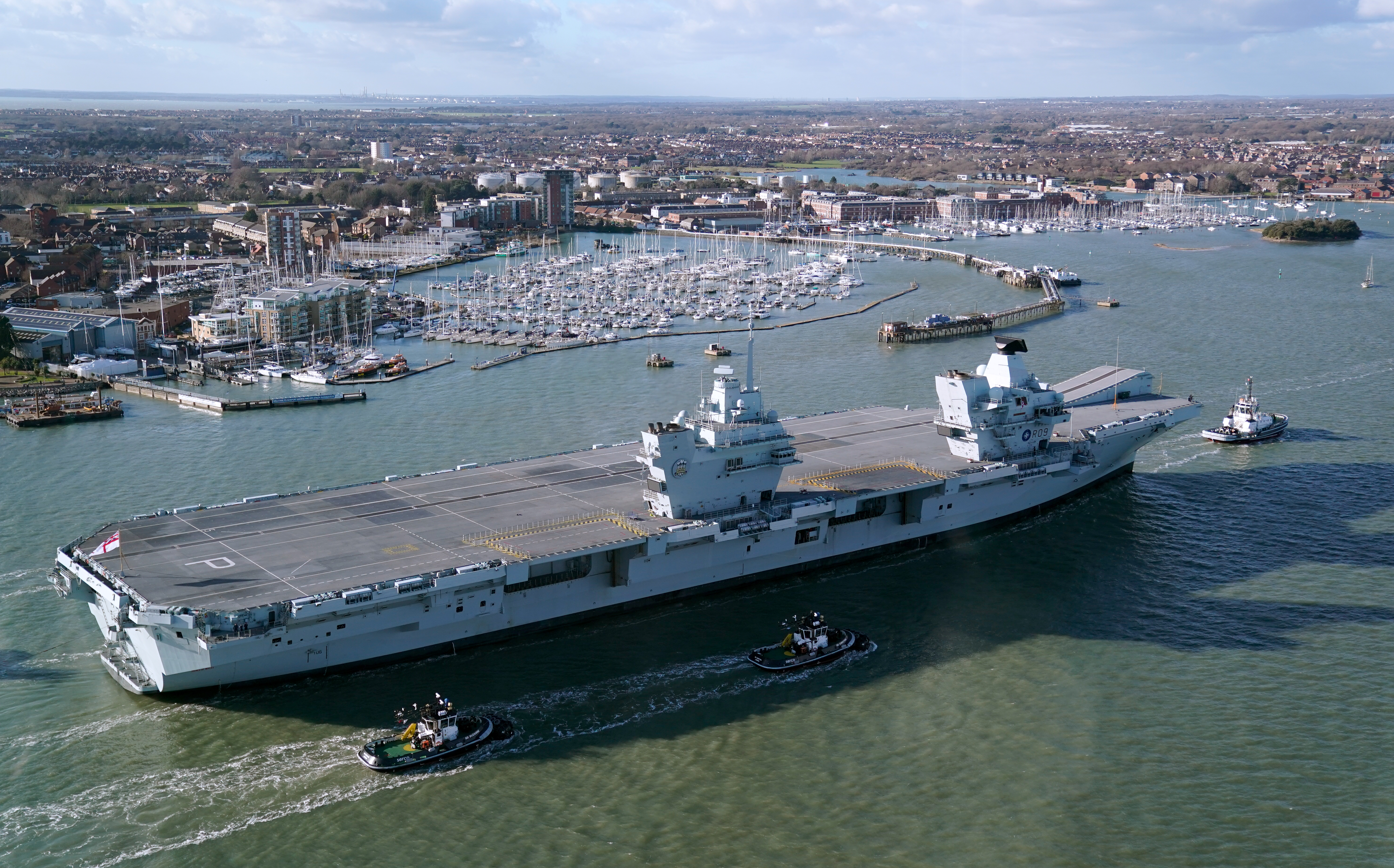 HMS Prince Of Wales: Broken Down Royal Navy Aircraft Carrier To Return ...