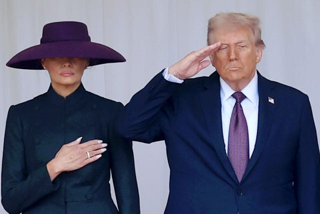 Donald and Melania Trump